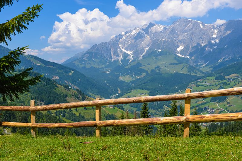 Blick Auf Den Hochkoenig